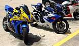 2009 Yamaha YZF-R1 & Accessories - Click to view photo 22 of 53. Cycle Center. Left to right: Honda CBR 1000 RR, Suzuki GSXR 1000, Yamaha YZF-R1 - Baton Rouge, LA